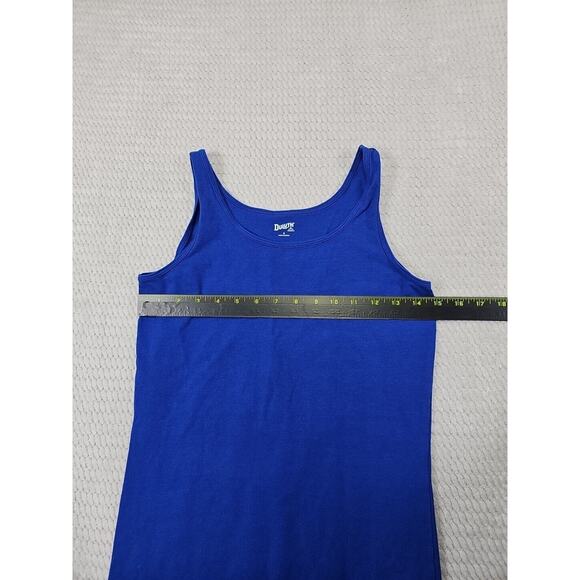 Duluth Trading Co Shirt Womens Small Blue Tank Top Sleeveless Casual Outdoor - Picture 3 of 7